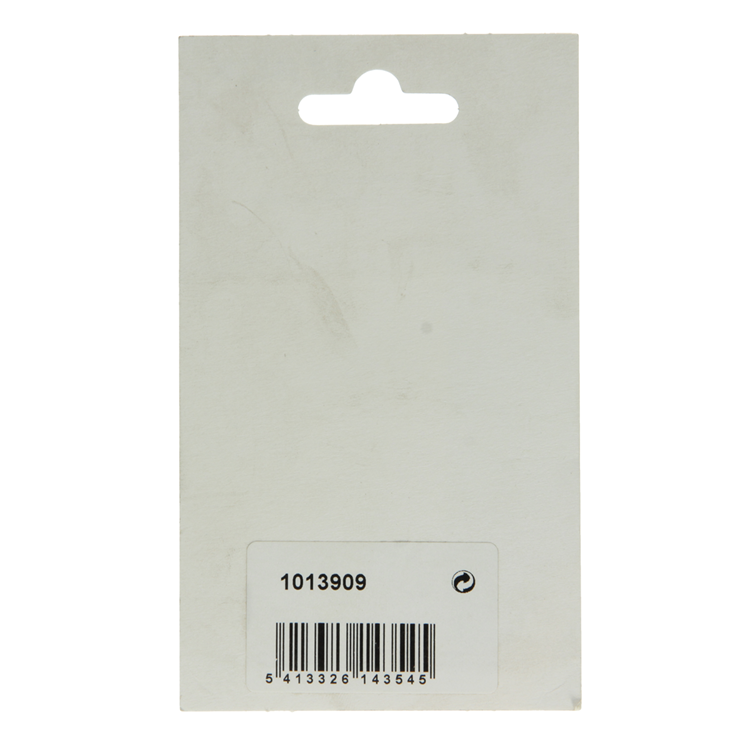 Mack 1013909 - 4 conectores de pared trasera blanco | 5 piezas