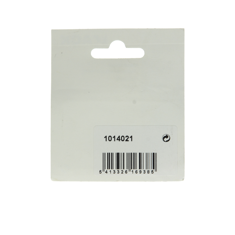 Mack 1014021 - Cerradura para armario con letras niquelada 25 mm | 5 piezas