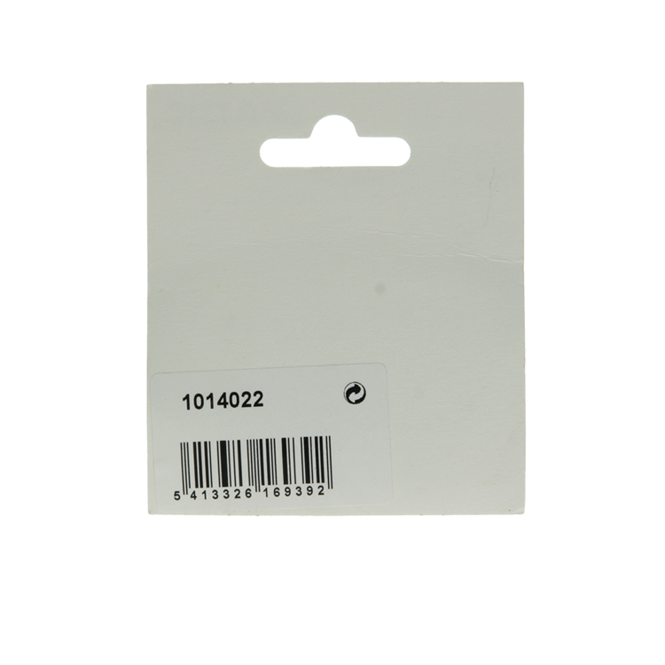 Mack 1014022 - Cerradura para armario con letras niquelada 30 mm | 5 piezas