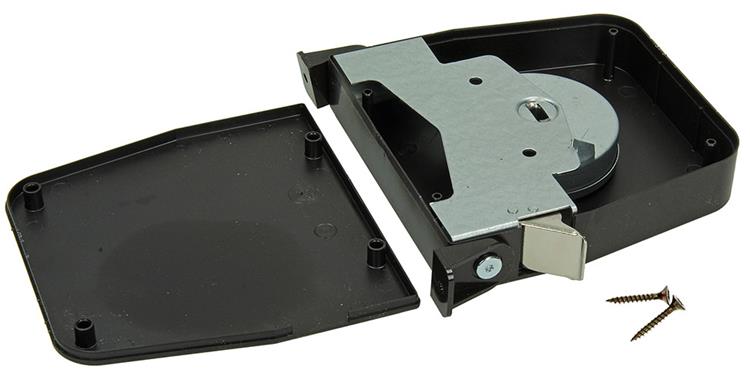 Mack 1010099 - 1 enrollador de cinta barra orientable marrón 6m 22mm | 5 piezas