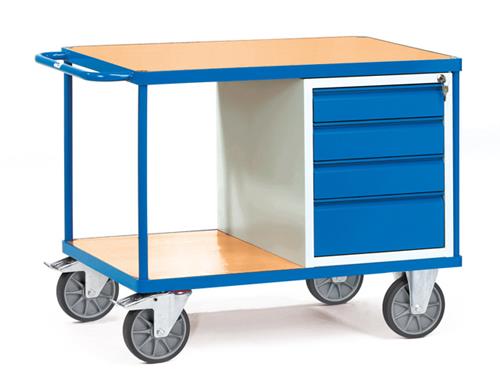 Carro de mesa pesada Fetra 1050x700mm - 600kg