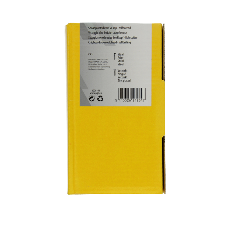 Mack 1020160 - tornillo para aglomerado vz kp-autoblocantegvz 50 piezas 6,0 x 120 mm | 3 piezas