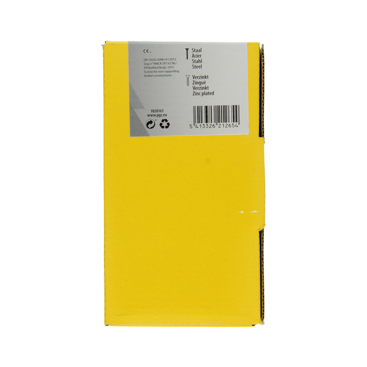Mack 1020161 - tornillo para aglomerado vz kp-autoblocantegvz 50 piezas 6,0 x 150 mm | 2 piezas