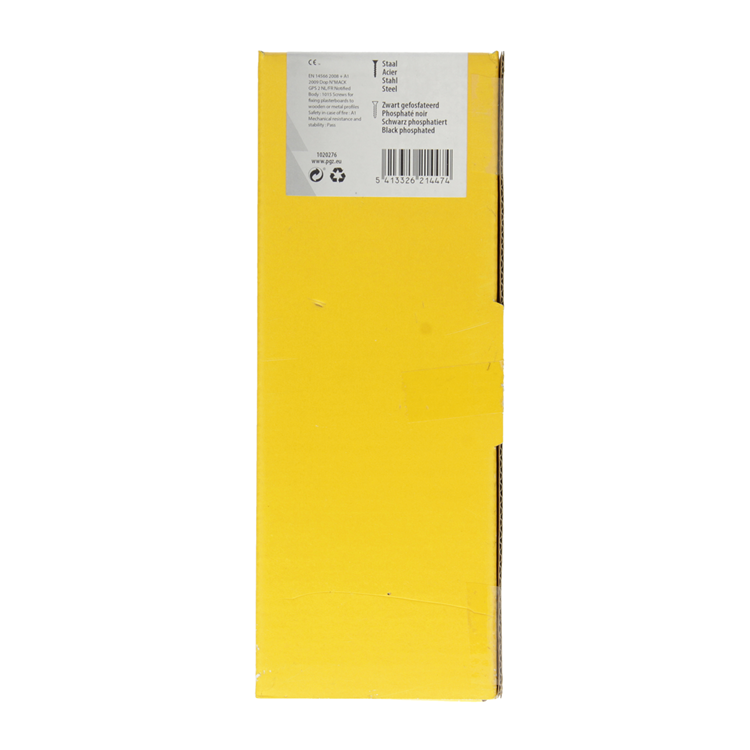 Mack 1020276 - Tornillo para placas de yeso fosfatado negro. 500 piezas 3,5 x 45 mm | 1 pieza