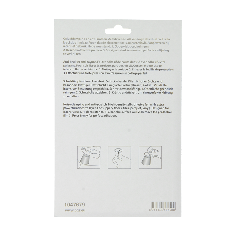 Mack 1047679 - superfeltro autoadesivo beige 112 x 150 mm 2 pz | 12 pezzi