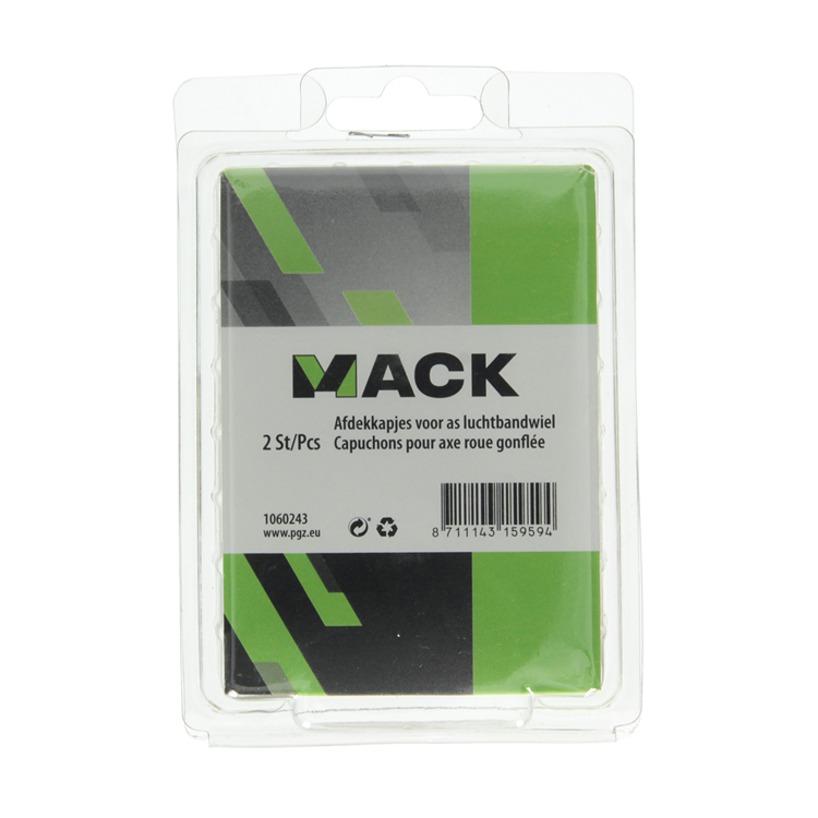 Mack 1060243 - 2 tapones para neumático | 3 piezas