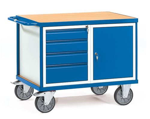Carro de mesa pesada Fetra 1050x700mm - 600kg