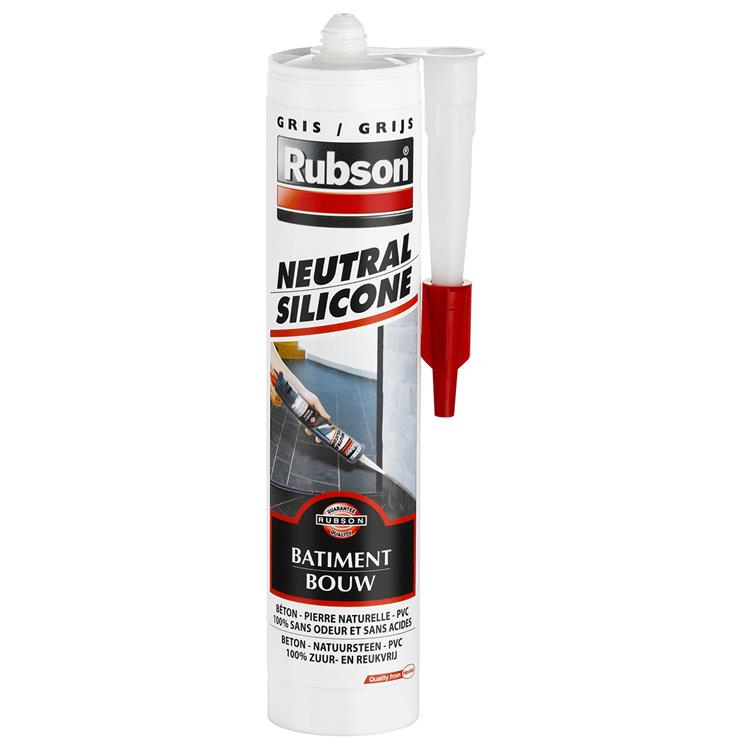 Rubson 1002403 - kit de construcción gris 280ml | 12 piezas