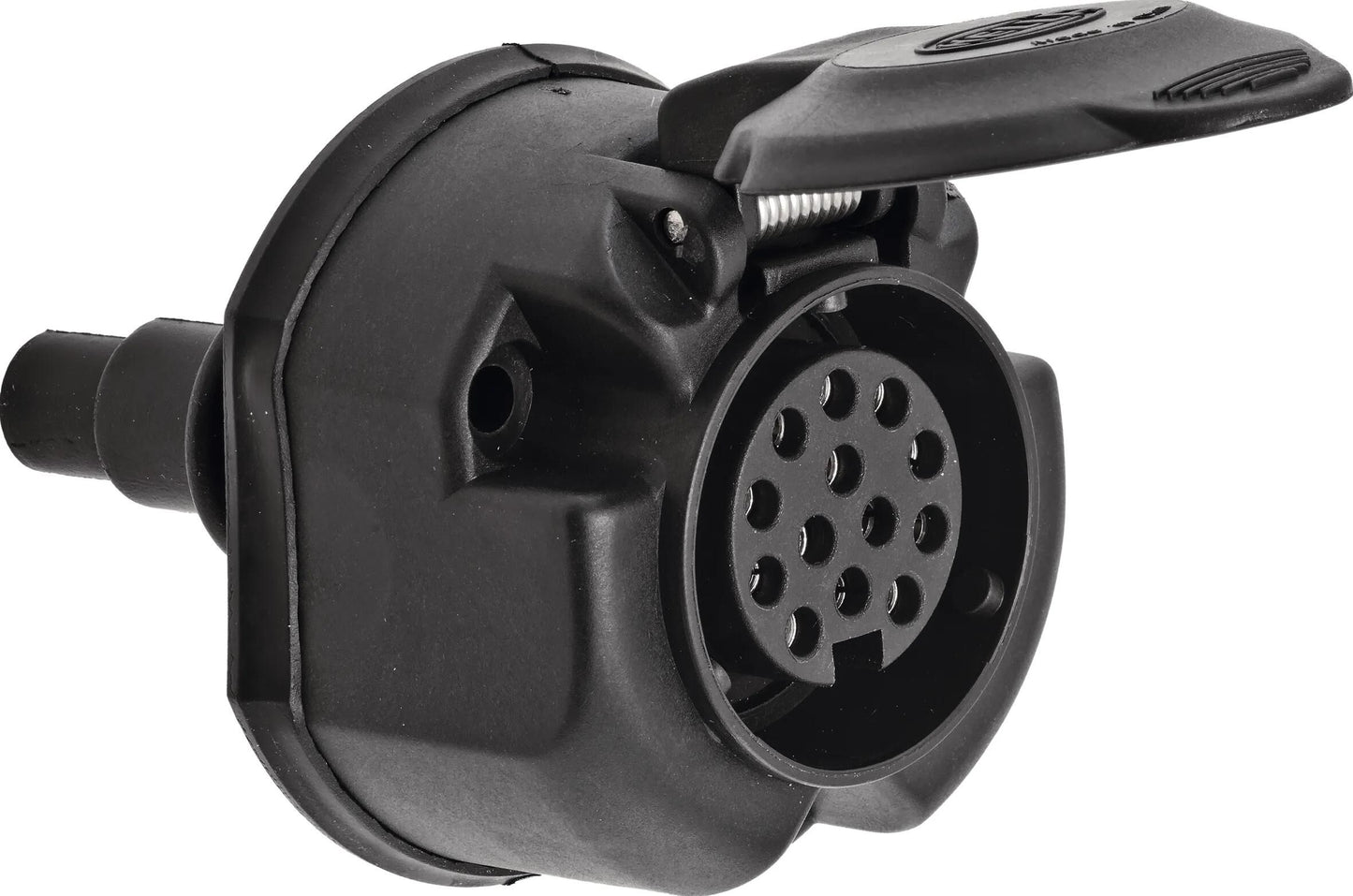 Hella Sockets de 13 pines Negro
