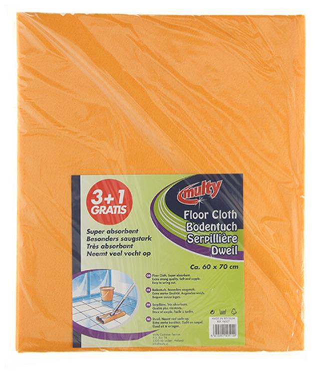 Multy 1009171 - fregonas viscosa 3+1 gratis | 5 piezas
