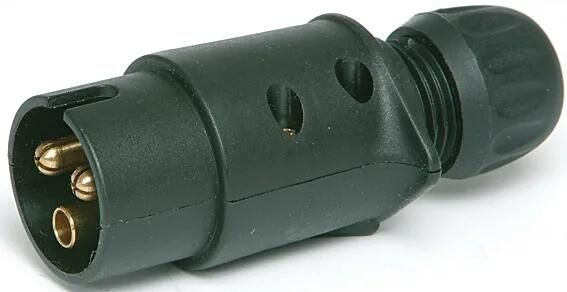 Versión de plástico Hella Plug 3 polos.