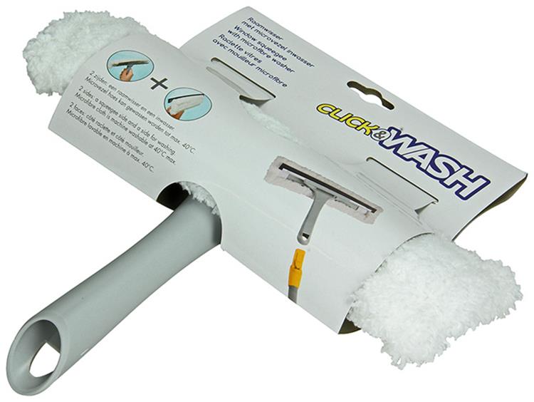 1056847 - limpiacristales click wash con lavacristales de microfibra | 3 piezas