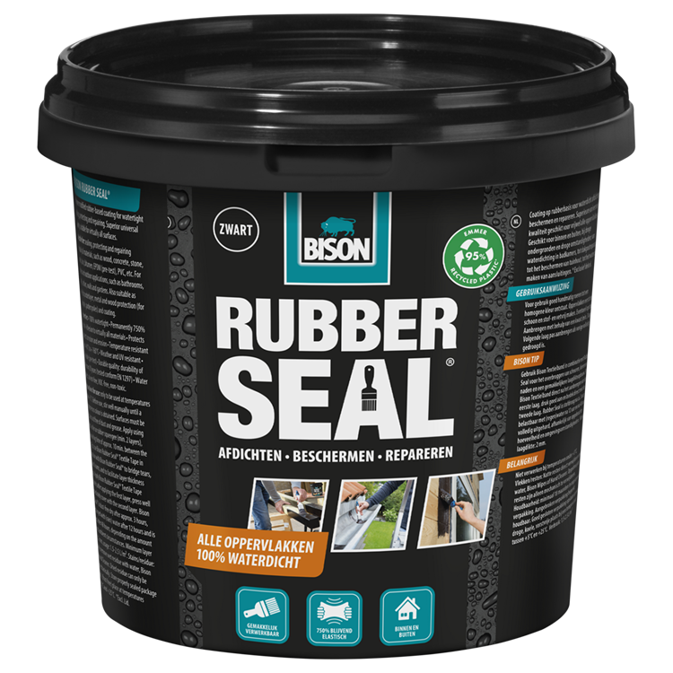 Bison 1049289 - junta de goma 750ml | 2 piezas