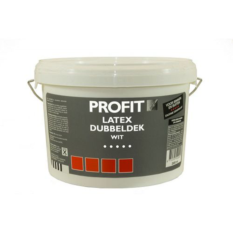 Tenco 1045131 - profit latex dubbeldk wit 2,5 | 1 stuks