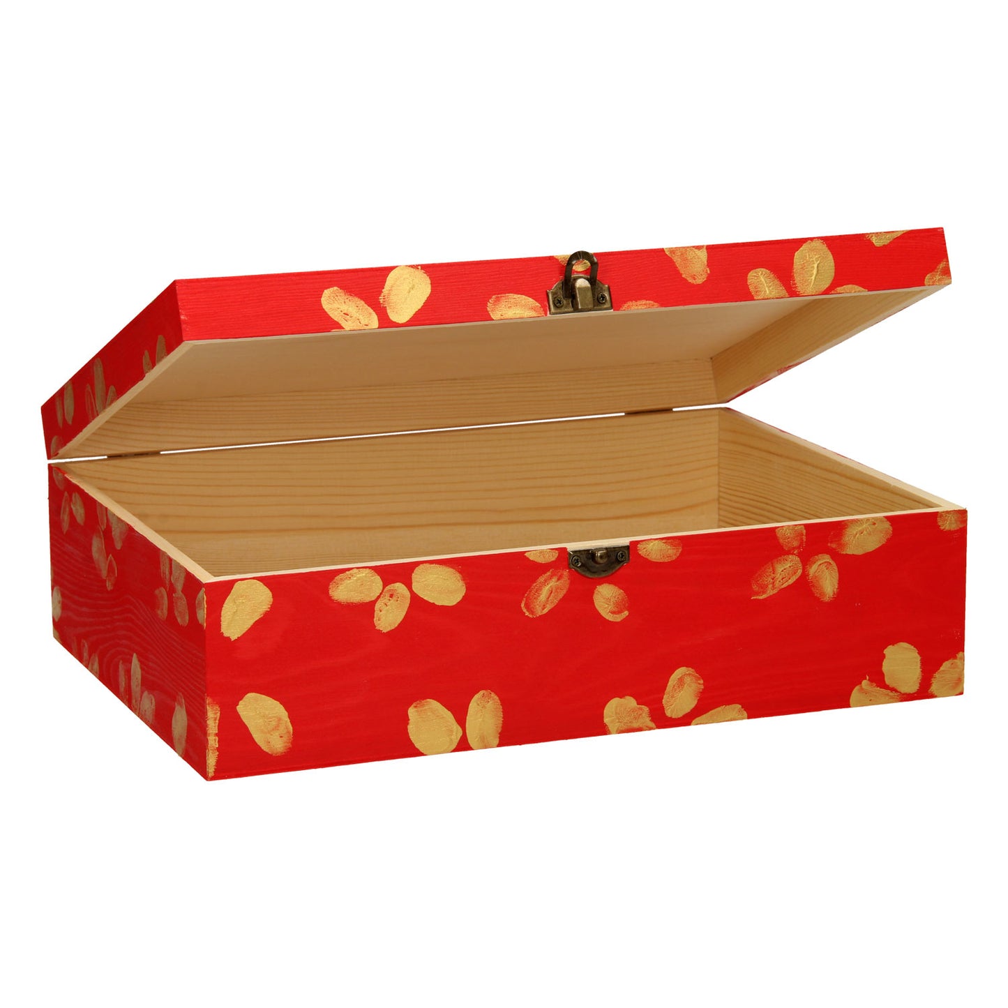 Caja de almacenamiento de madera grande