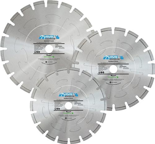 Sega diamantata Van Voorden 300x30mm Typhoon universale