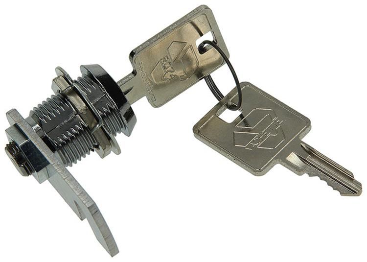 Mack 1013583 - Cerradura para armario 1 letra cromada 22mm | 5 piezas