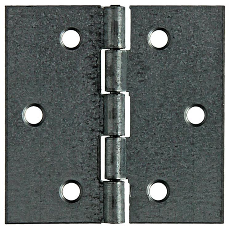 Mack 1013325 - 2 bisagras cuadradas galvanizadas h 50 x w 50 mm | 5 piezas