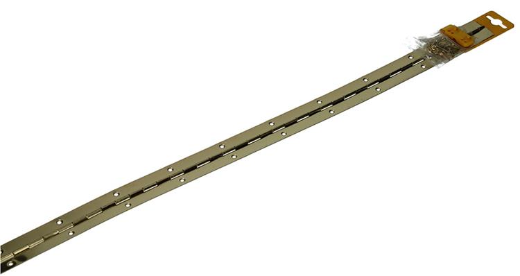 1013336 - 1 bisagra piano latonada l=198cm | 10 piezas
