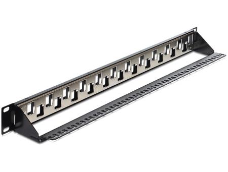 Delock Keystone Patchpanel 19 24 Porta