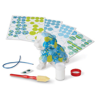 Melissa Doug Doug Hobby Box Dog Patchwork