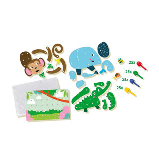 SES Mosaic Pinboard Animals rompecabezas