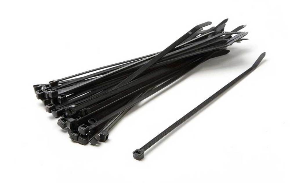 Cable Ties XLC 3.5x200 ZW Bag A 100