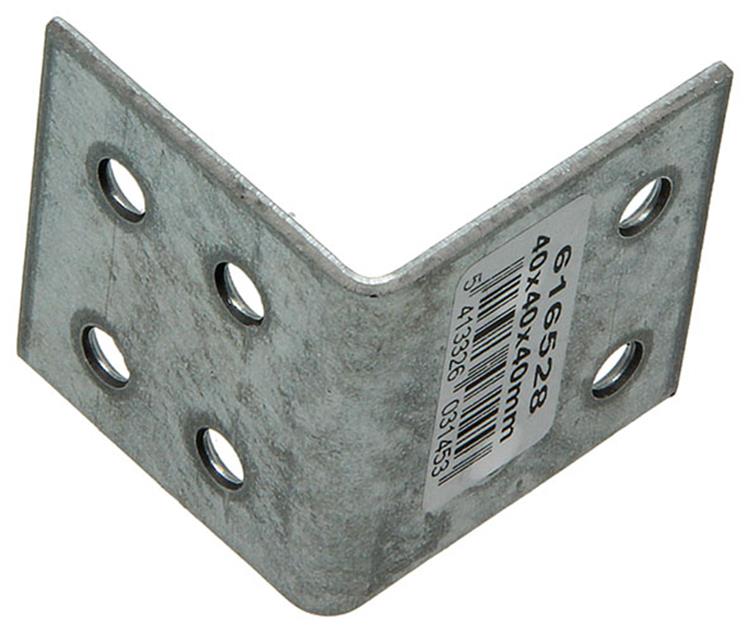 1003137 - anclaje esquinero chapado 40x40x40x2mm | 100 piezas