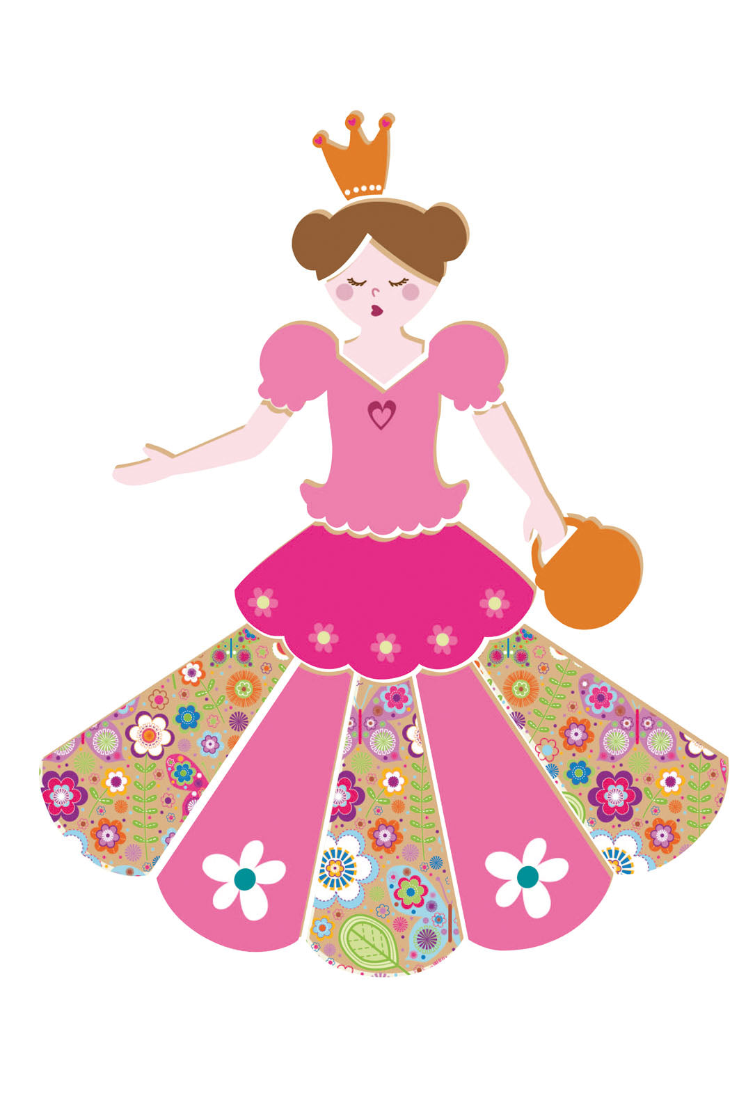 Vaessen creative • MDF xxl principessa 4 mm