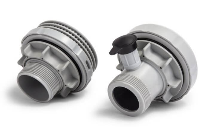 Conjunto de escape Inte Inte Ø 38 mm de aireación hidroeléctrica