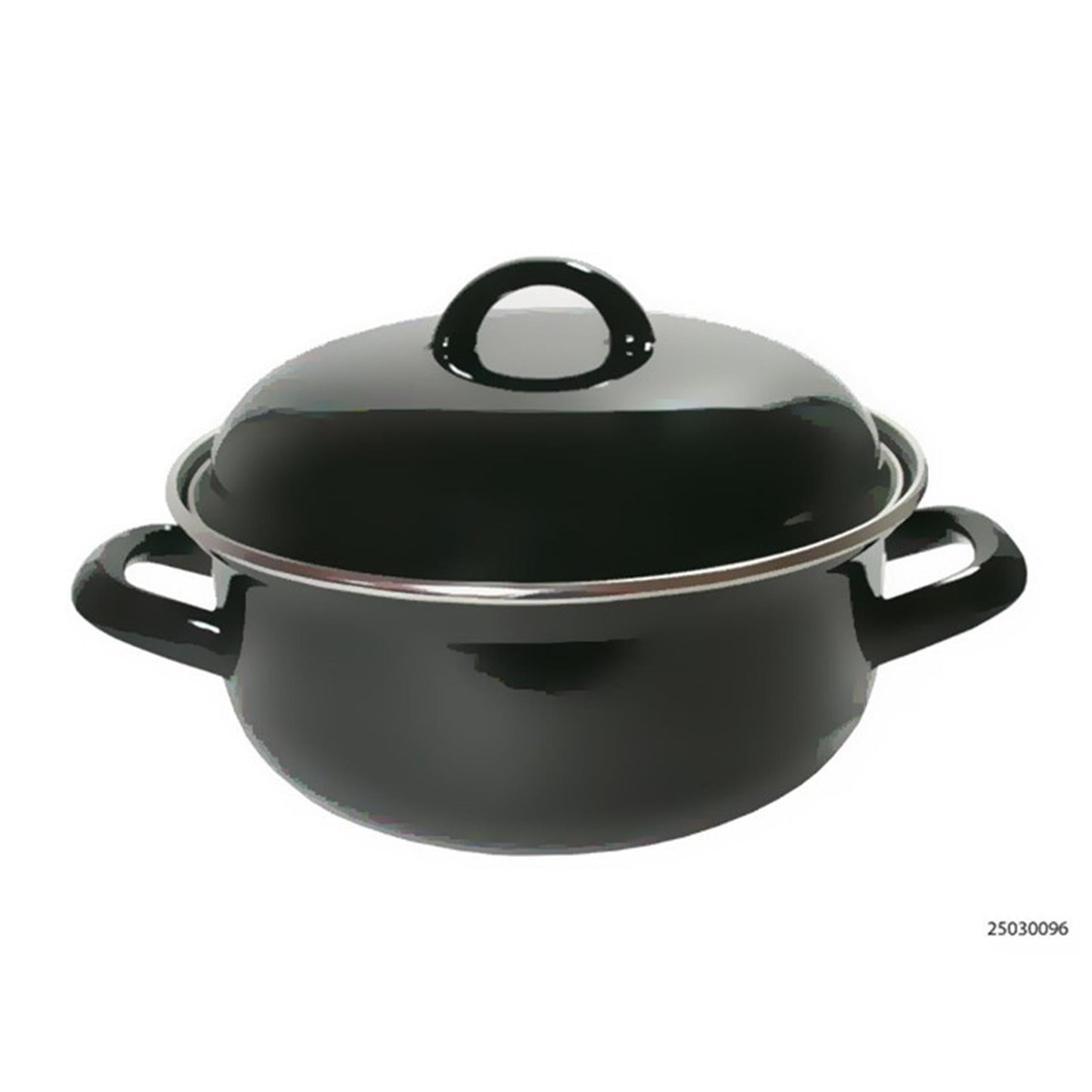 Imperial Kitchen Braadpan Enamelo negro Ø28 cm 3.5L