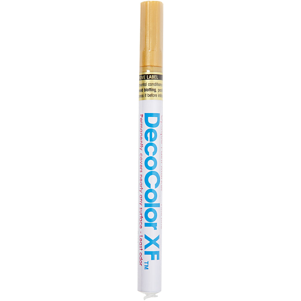 Marcatore deco, spessore della linea 1,2 mm, oro, 1 pezzo