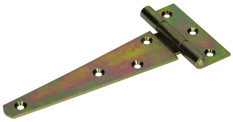 1013209 - bisagra cruzada pesada amarilla galvanizada 175 mm | 10 piezas