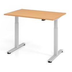 Bach sit-stand desk hammerer vxmst melamine beech