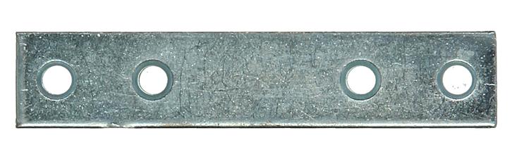 1013744 - 20 placas de unión galvanizadas 75x15mm | 10 piezas