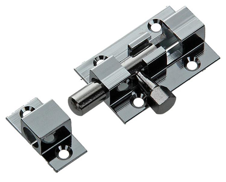Mack 1013715 - 1 serratura scorrevole ottone cromato a 40 - b 13 mm | 5 pezzi