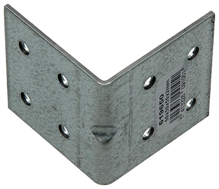 1003149 - anclaje esquina chapado50x50x50x2mm | 100 piezas