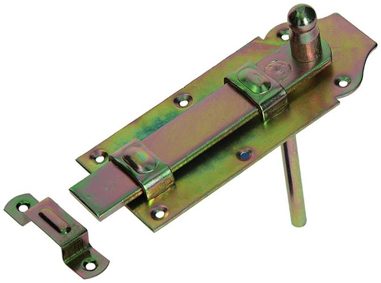 1014277 - corredera de rodillos con pasador ancho galvanizado 160 mm | 5 piezas