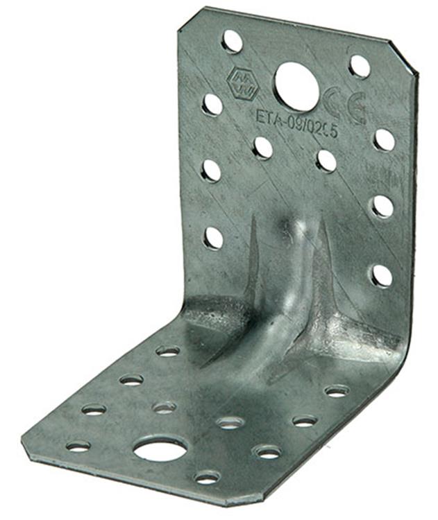 1014432 - anclaje de esquina con ranura 70x70x55mm | 50 piezas