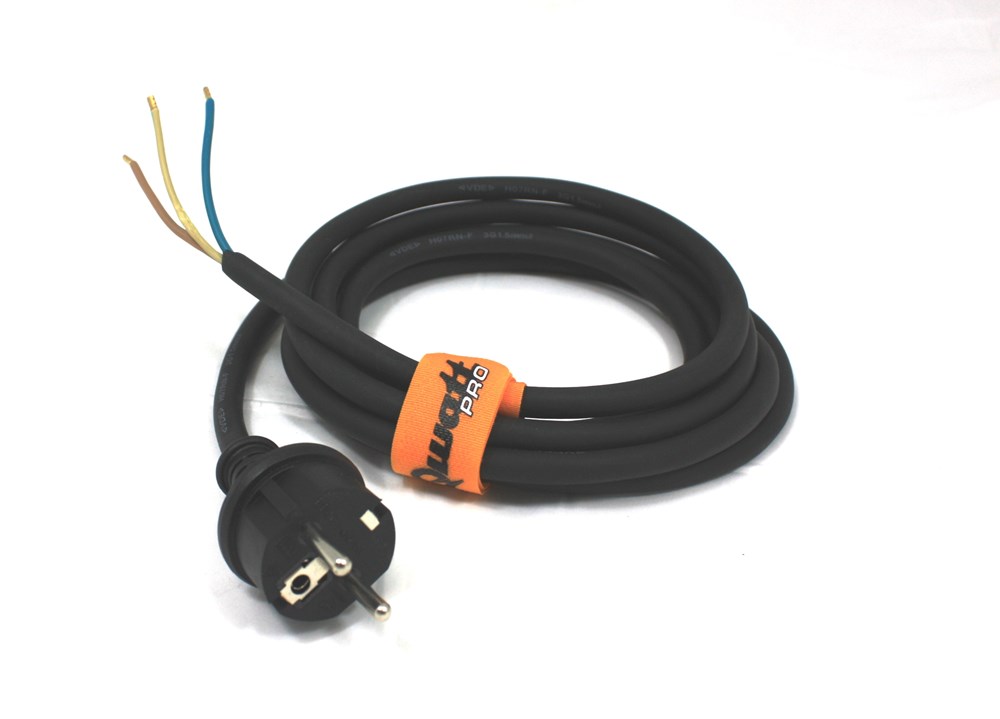 Cable de conexión qwattpro kl.i 5m 3g1.5 h07rn-f negro ip44 - 2511124 - 2511124