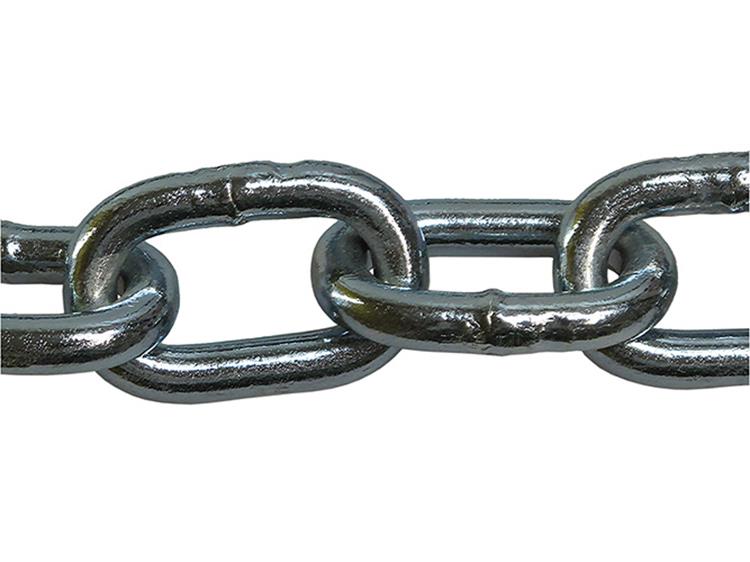 1013671 - eslabón de cadena corto din5685-2ø 6mm l 24mm 25m ancho 160 kg | 25 piezas
