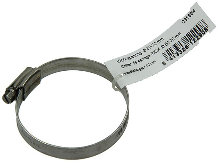 1011667 - 1 anillo tensor de acero inoxidable 12mm 50x70mm | 10 piezas