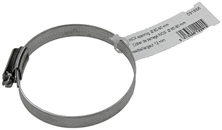 1011668 - 1 anillo tensor de acero inoxidable 12mm 60x80mm | 10 piezas