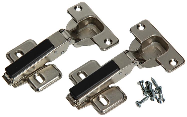 Mack 1013907 - 2 bisagras click automáticas 0mm + creepl. | 5 piezas