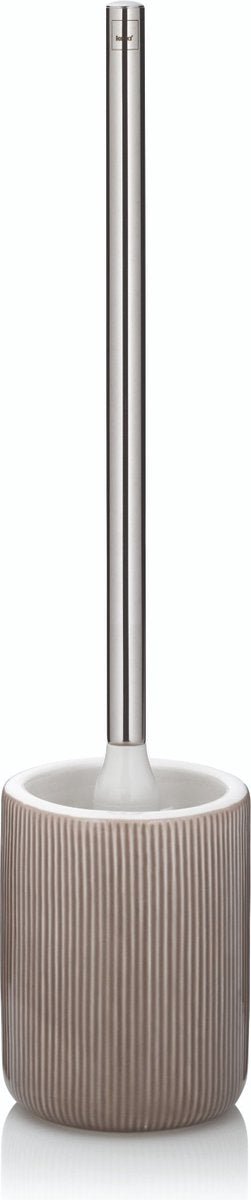 Scopino WC Kela con supporto ava - grigio -