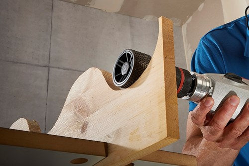 Wolfcraft rotorrasp | schacht 6mm | ø52 x 30mm | 1 stuk - 2520000