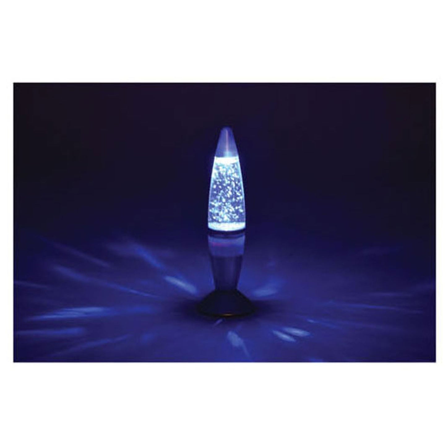 Johntoy Lavalamp glitter con la luce