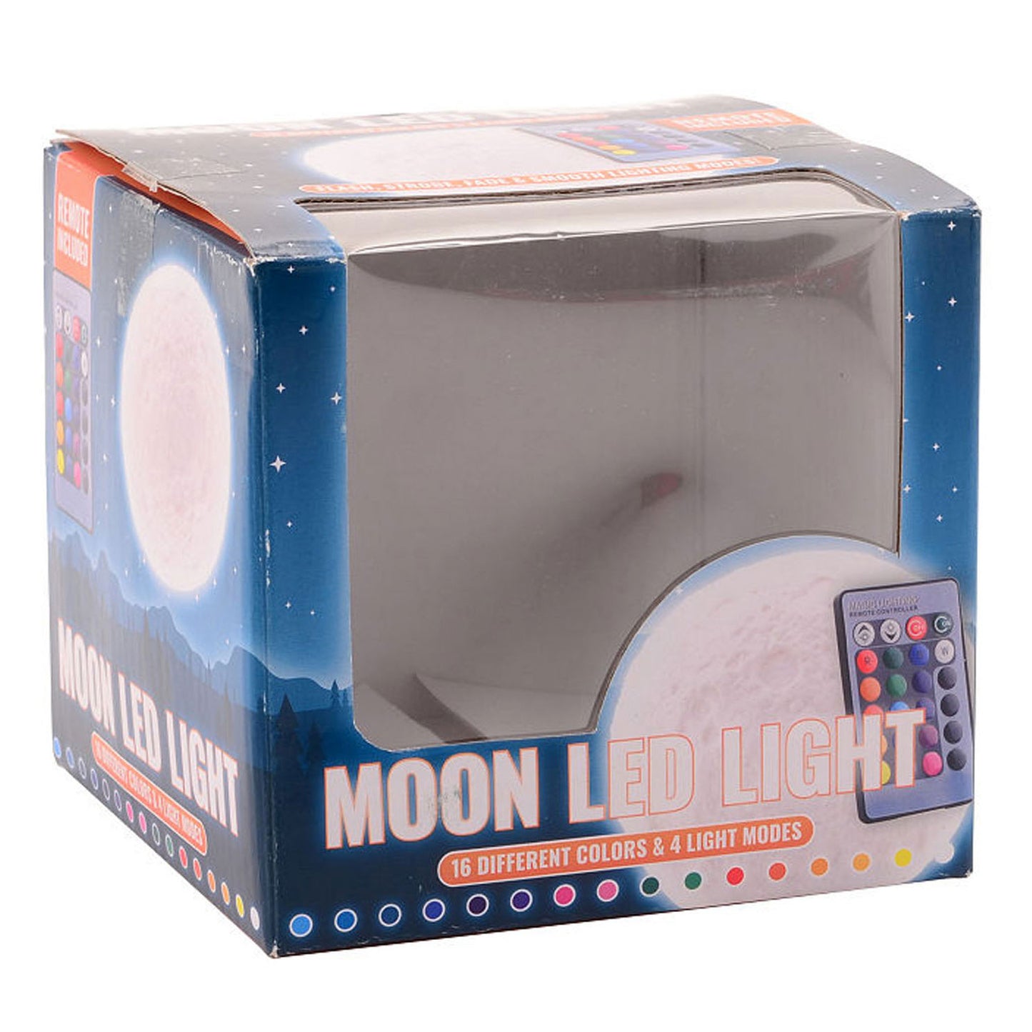 Johntoy Maanlamp colorcuring con telecomando