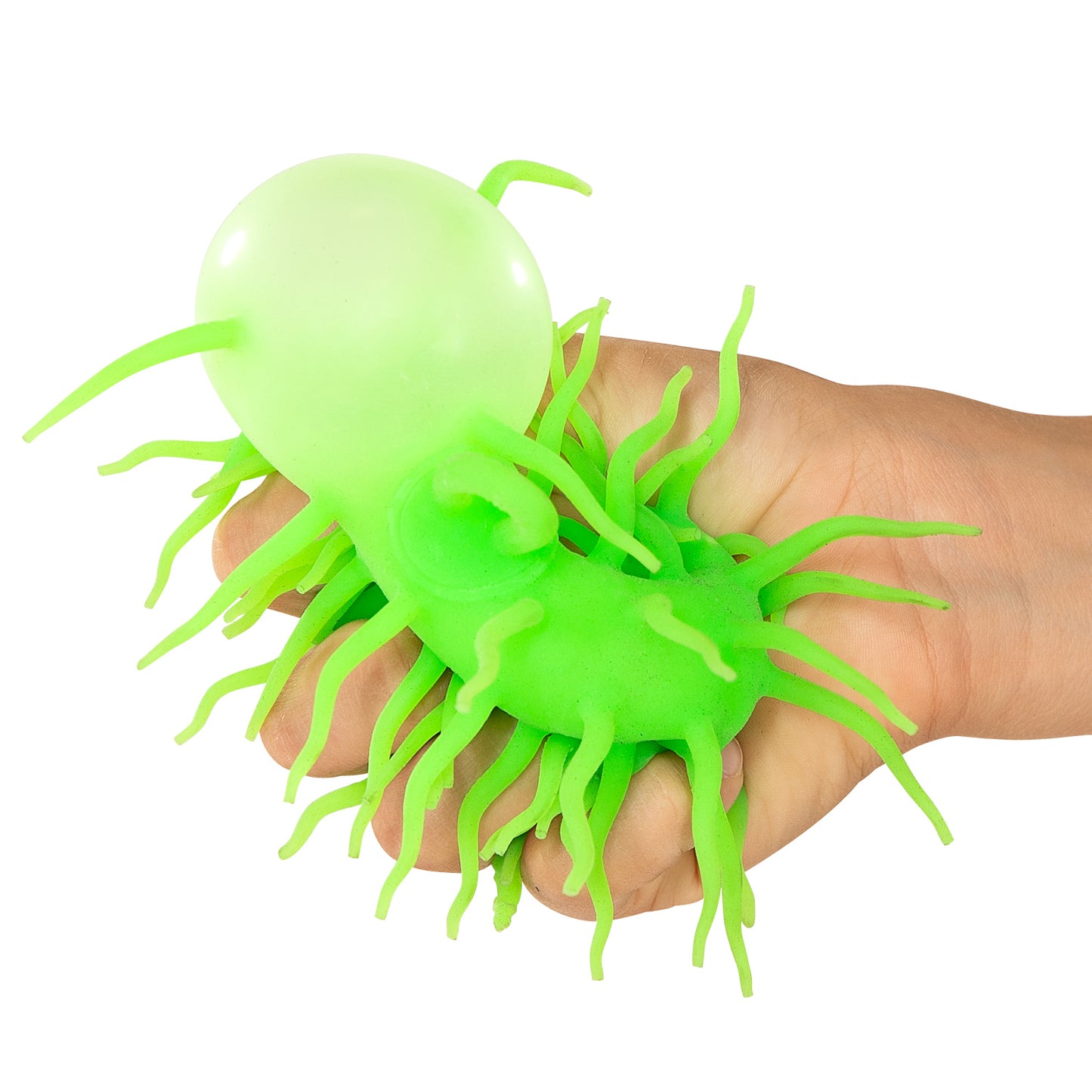Spike Fluffy Ball with Light, Ø 12 cm