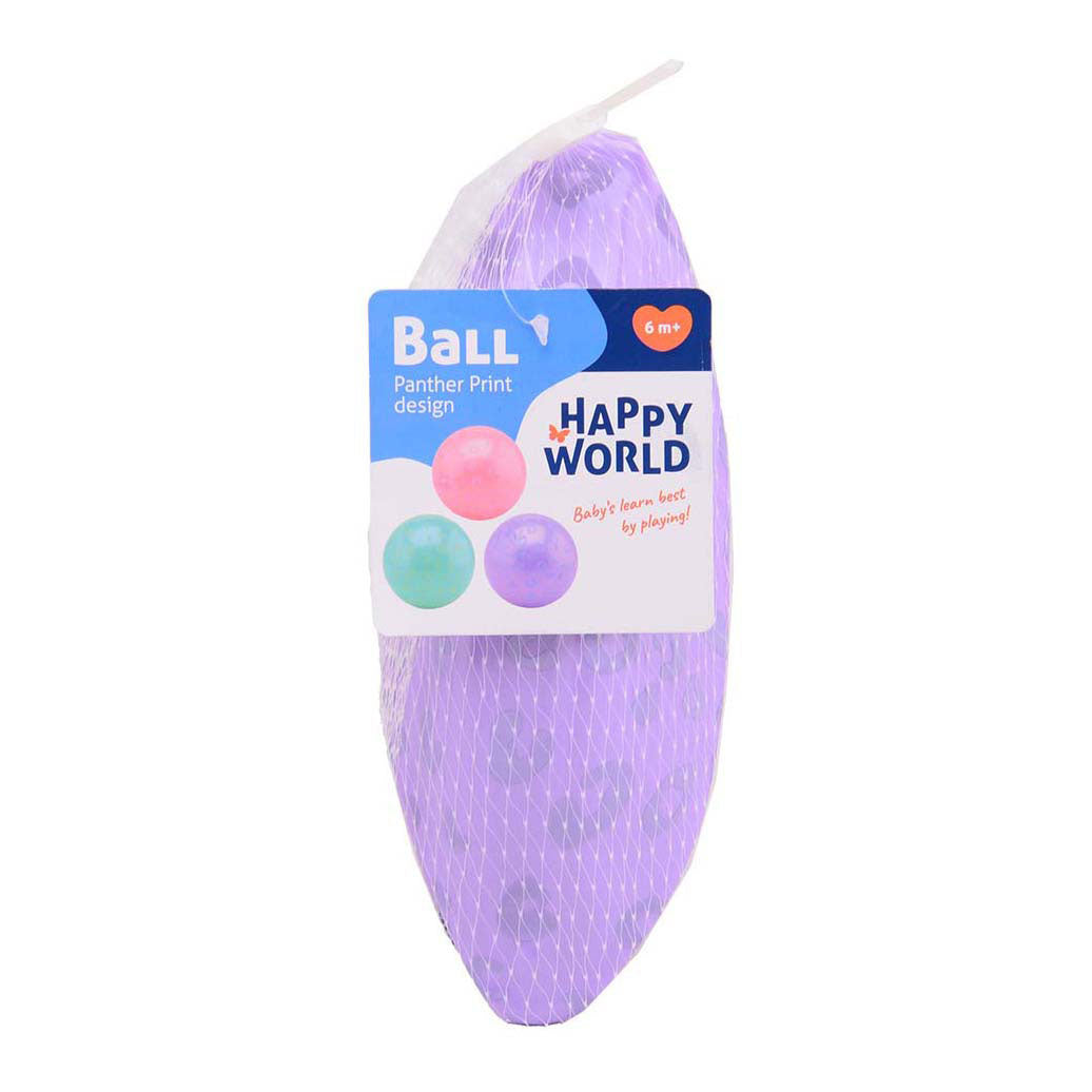 Happy World Panter Print Playball, 85 grammi